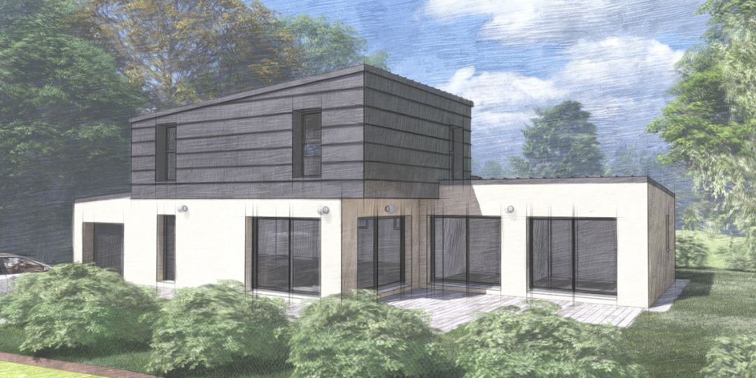 Maisons CARON - /images/projetslivraison projet extension maison moderne thorigne fouillard 35